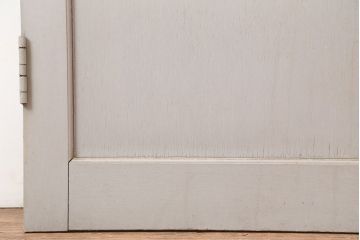 ヴィンテージ建具　昭和中期　フレンチナチュラルな空間に合うペイントドア　(R-044938)