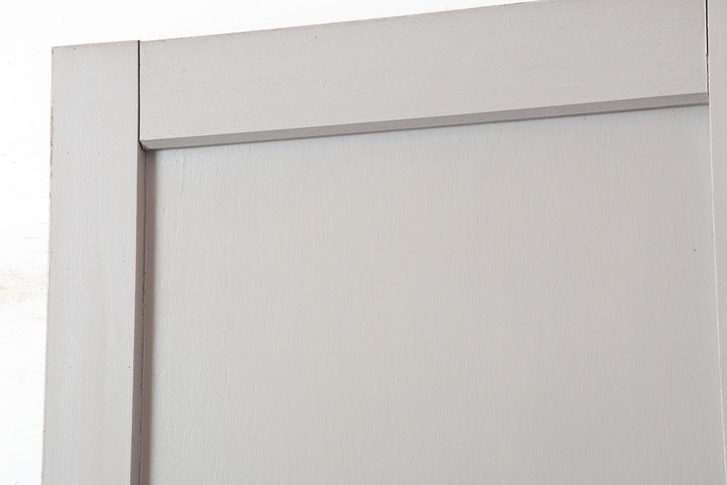 ヴィンテージ建具　昭和中期　フレンチナチュラルな空間に合うペイントドア　(R-044938)