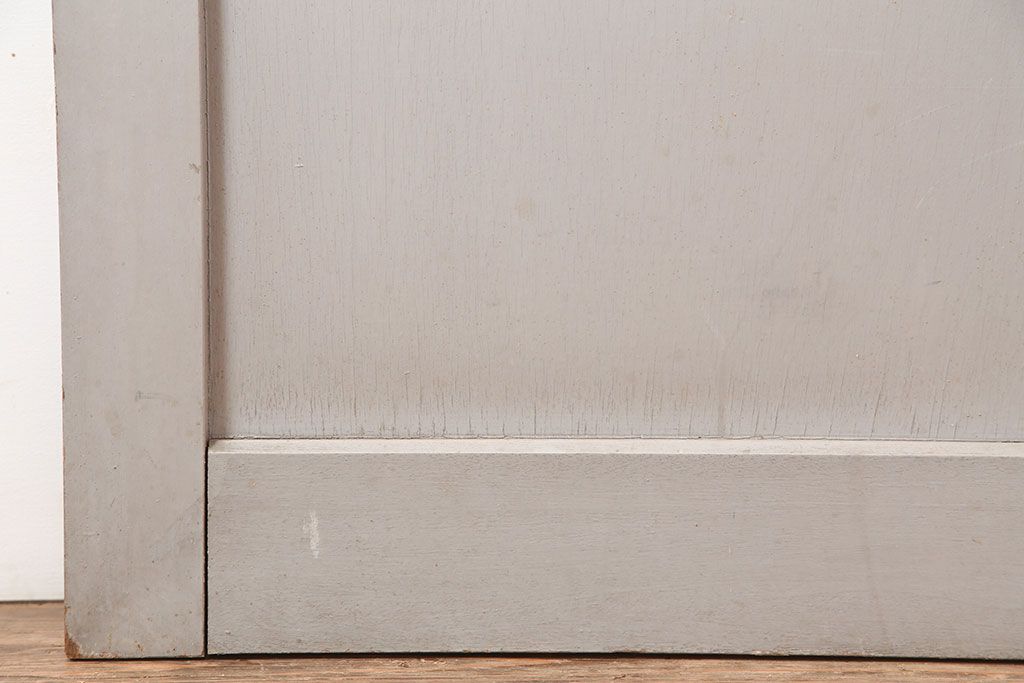 ヴィンテージ建具　昭和中期　フレンチナチュラルな空間に合うペイントドア　(R-044938)