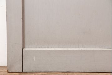 ヴィンテージ建具　昭和中期　フレンチナチュラルな空間に合うペイントドア　(R-044938)