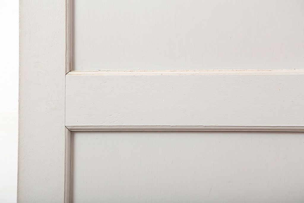 ヴィンテージ建具　昭和中期　フレンチナチュラルな空間に合うペイントドア　(R-044939)