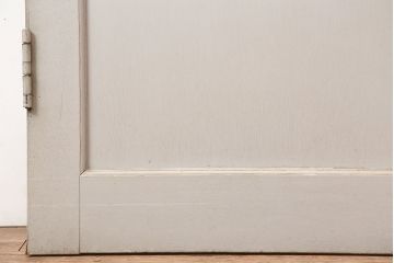 ヴィンテージ建具　昭和中期　フレンチナチュラルな空間に合うペイントドア　(R-044939)