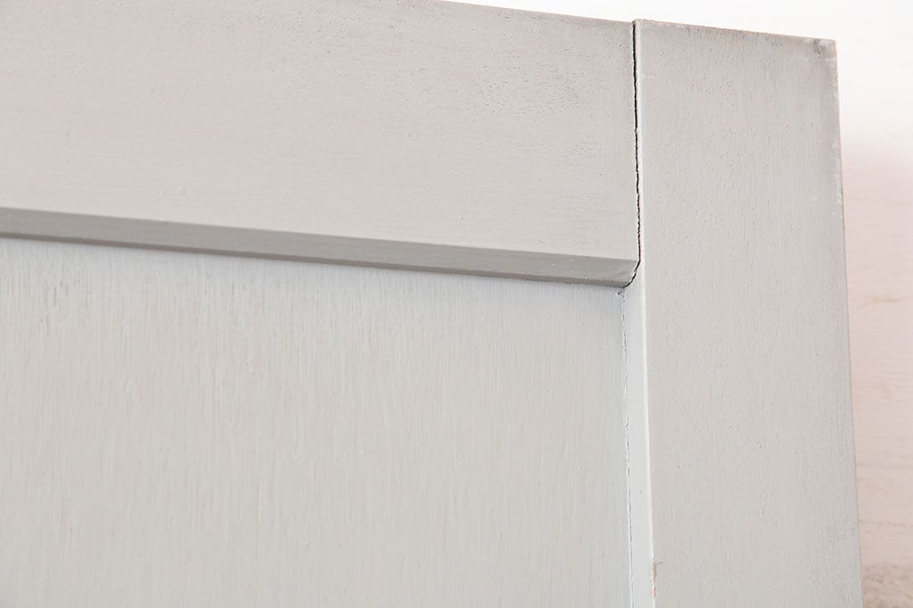 ヴィンテージ建具　昭和中期　フレンチナチュラルな空間に合うペイントドア　(R-044939)