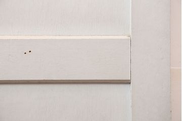 ヴィンテージ建具　昭和中期　フレンチナチュラルな空間に合うペイントドア　(R-044939)