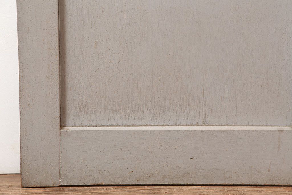 ヴィンテージ建具　昭和中期　フレンチナチュラルな空間に合うペイントドア　(R-044939)