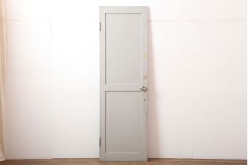 アンティーク建具　昭和中期　フレンチナチュラルな空間に合うペイントドア(木製扉)(R-044939)