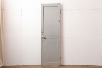 アンティーク建具　昭和中期　フレンチナチュラルな空間に合うペイントドア(木製扉)(R-044939)