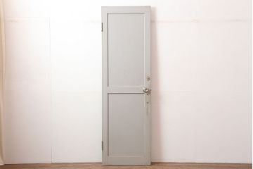 ヴィンテージ建具　昭和中期　フレンチナチュラルな空間に合うペイントドア　(R-044942)
