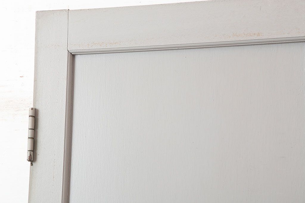 ヴィンテージ建具　昭和中期　フレンチナチュラルな空間に合うペイントドア　(R-044942)