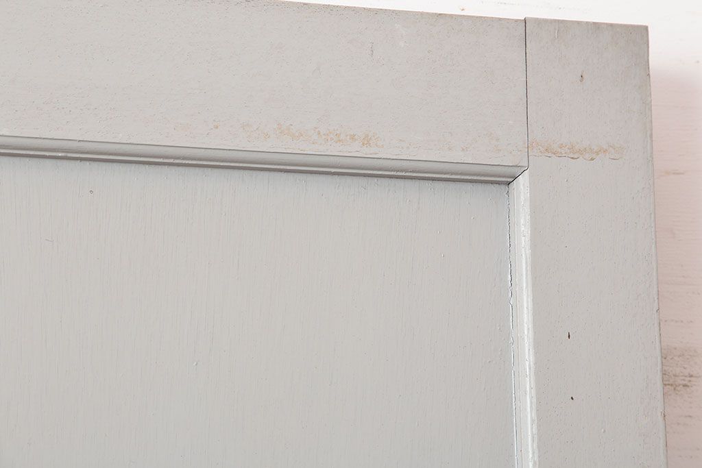 ヴィンテージ建具　昭和中期　フレンチナチュラルな空間に合うペイントドア　(R-044942)