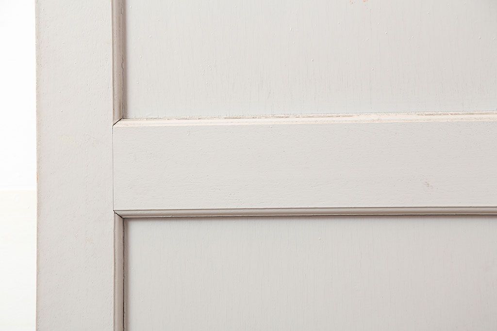 ヴィンテージ建具　昭和中期　フレンチナチュラルな空間に合うペイントドア　(R-044942)