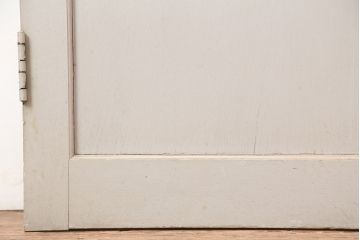 ヴィンテージ建具　昭和中期　フレンチナチュラルな空間に合うペイントドア　(R-044942)