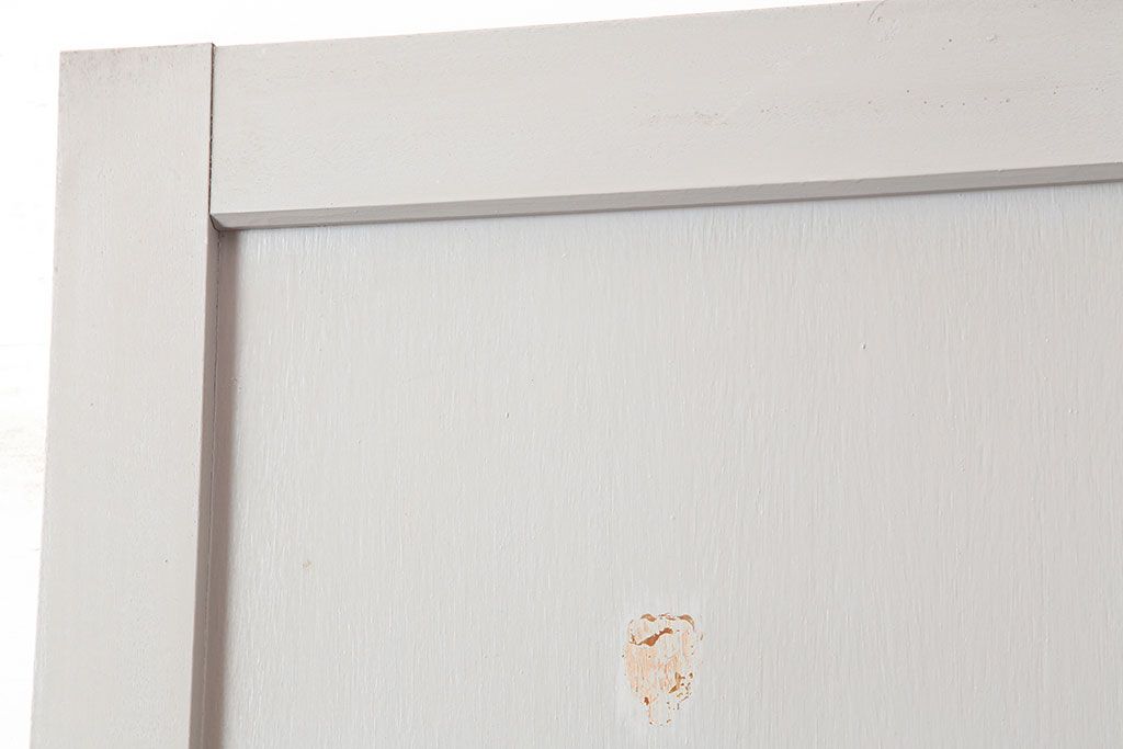 ヴィンテージ建具　昭和中期　フレンチナチュラルな空間に合うペイントドア　(R-044942)