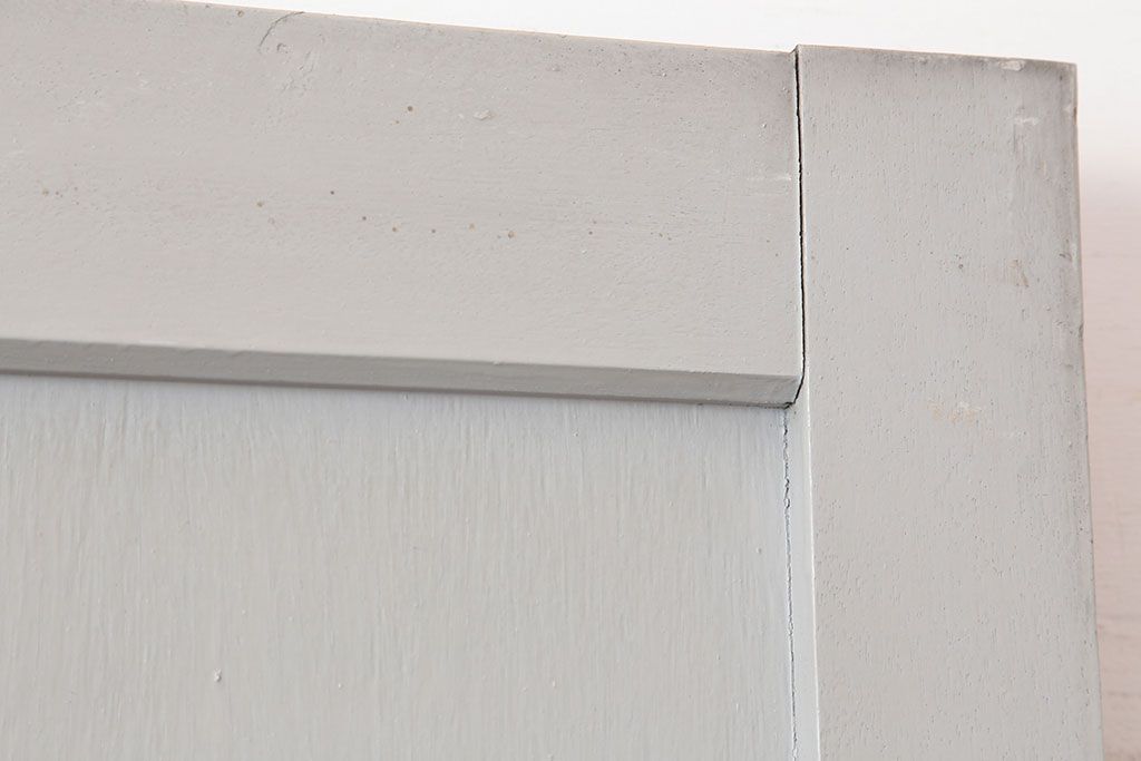 ヴィンテージ建具　昭和中期　フレンチナチュラルな空間に合うペイントドア　(R-044942)