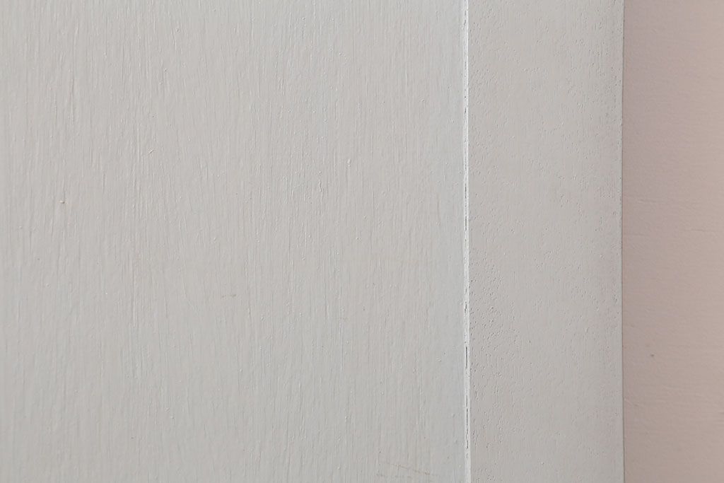 ヴィンテージ建具　昭和中期　フレンチナチュラルな空間に合うペイントドア　(R-044942)