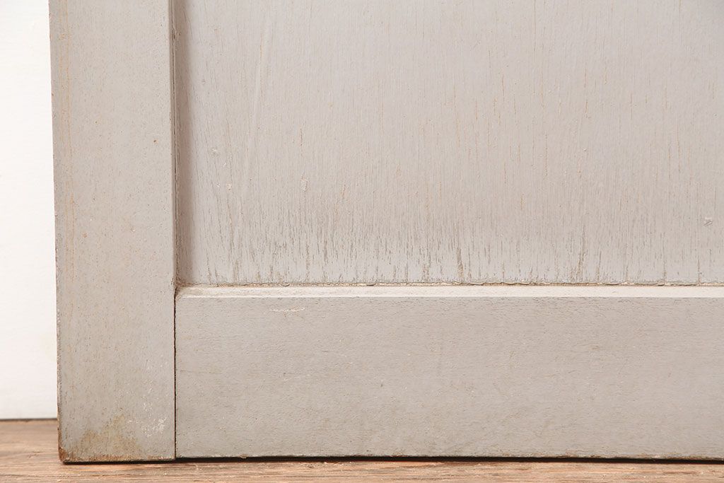 ヴィンテージ建具　昭和中期　フレンチナチュラルな空間に合うペイントドア　(R-044942)