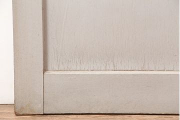 ヴィンテージ建具　昭和中期　フレンチナチュラルな空間に合うペイントドア　(R-044942)