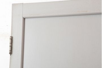アンティーク建具　昭和中期　フレンチナチュラルな空間に合うペイントドア(木製扉)(R-044942)