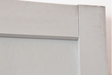 アンティーク建具　昭和中期　フレンチナチュラルな空間に合うペイントドア(木製扉)(R-044942)