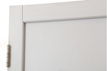 アンティーク建具　昭和中期　フレンチナチュラルな空間に合うペイントドア(木製扉)(R-044943)