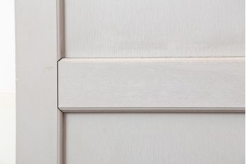 アンティーク建具　昭和中期　フレンチナチュラルな空間に合うペイントドア(木製扉)(R-044943)