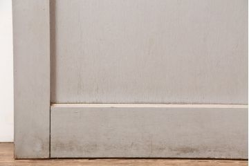 アンティーク建具　昭和中期　フレンチナチュラルな空間に合うペイントドア(木製扉)(R-044943)