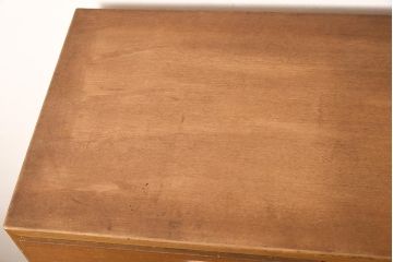 ビンテージ家具　昭和レトロ　レア!　小振りなワードローブ(子供用、スモールワードローブ、洋服タンス、チェスト)(R-044979)
