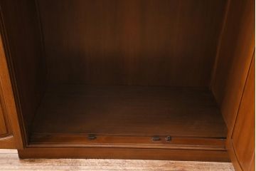 中古　DREXEL HERITAGE(ドレクセルヘリテイジ)　Triune(トライユン)シリーズ　マホガニー材ワードローブ(洋服タンス)(定価約90万円)(R-044982)