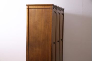 中古　DREXEL HERITAGE(ドレクセルヘリテイジ)　Triune(トライユン)シリーズ　マホガニー材ワードローブ(洋服タンス)(定価約90万円)(R-044982)