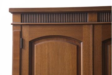 中古　DREXEL HERITAGE(ドレクセルヘリテイジ)　Triune(トライユン)シリーズ　マホガニー材ワードローブ(洋服タンス)(定価約90万円)(R-044982)