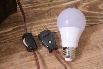 アンティーク照明　国産ビンテージ　杉材　和の風情漂う灯籠(灯篭)(R-044993)
