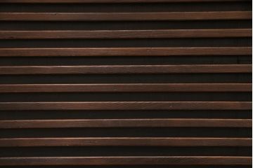 アンティーク家具　ヒノキ材　横桟引き戸が魅力的な美濃帳場箪笥・下段(収納棚、キャビネット)(R-044997)