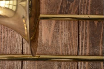 古い　NIKKAN(ニッカン)　トロンボーン　709151(日本管楽器)(R-045013)