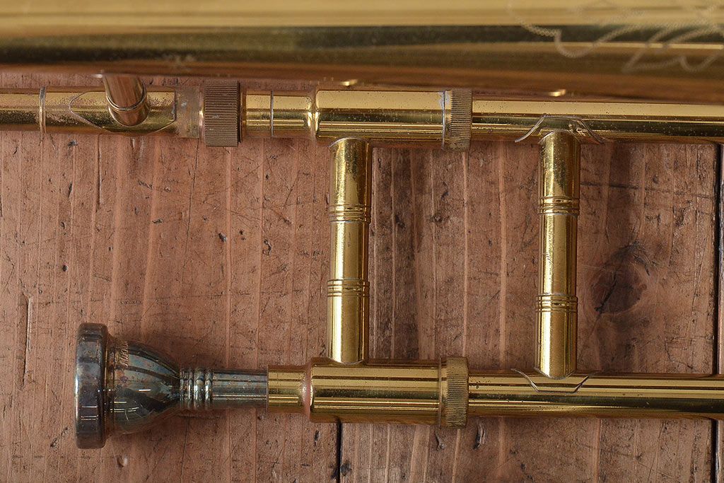 古い　NIKKAN(ニッカン)　トロンボーン　709151(日本管楽器)(R-045013)