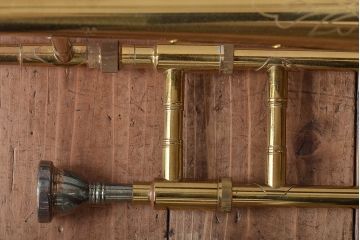 古い　NIKKAN(ニッカン)　トロンボーン　709151(日本管楽器)(R-045013)