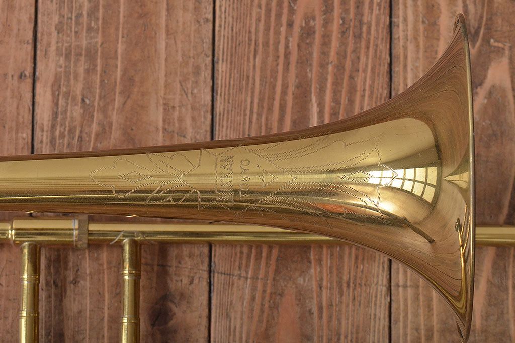 古い　NIKKAN(ニッカン)　トロンボーン　709151(日本管楽器)(R-045013)