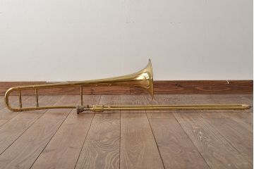 古い　NIKKAN(ニッカン)　トロンボーン　709151(日本管楽器)(R-045013)