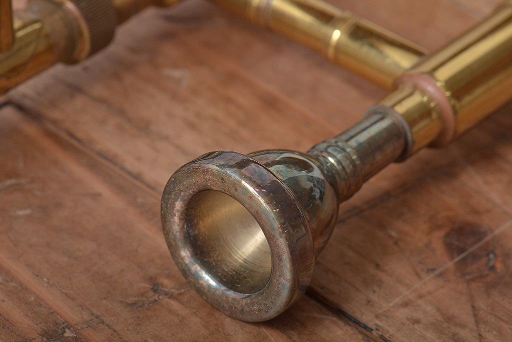 古い　NIKKAN(ニッカン)　トロンボーン　709151(日本管楽器)(R-045013)