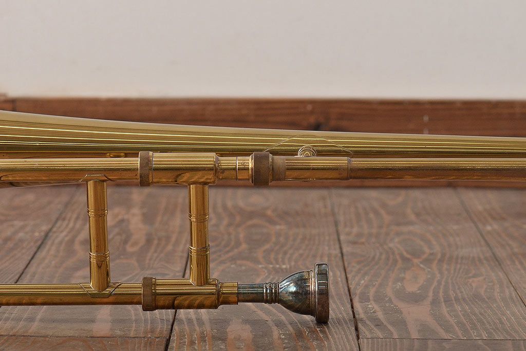 古い　NIKKAN(ニッカン)　トロンボーン　709151(日本管楽器)(R-045013)