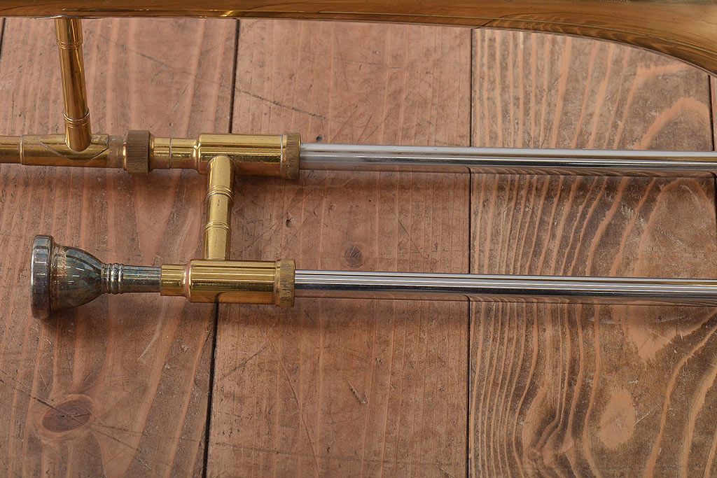 古い　NIKKAN(ニッカン)　トロンボーン　709151(日本管楽器)(R-045013)