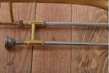 古い　NIKKAN(ニッカン)　トロンボーン　709151(日本管楽器)(R-045013)