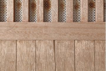 ビンテージ建具　昭和中期　大振りサイズのレトロな引き戸(蔵戸、建具、玄関戸)(R-045022)