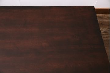 ビンテージ家具　松本民芸家具　すっきりとした佇まいの上品な座卓(幅1500、ローテーブル、ヴィンテージ)(R-045025)