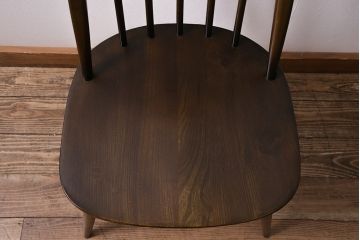 ヴィンテージ　ERCOL(アーコール)　ブリティッシュカントリーに合うクエーカーチェア(椅子、ビンテージ)(R-045027)