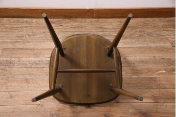 ヴィンテージ　ERCOL(アーコール)　ブリティッシュカントリーに合うクエーカーチェア(椅子、ビンテージ)(R-045027)