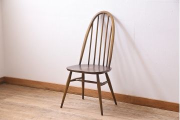 ヴィンテージ　ERCOL(アーコール)　ブリティッシュカントリーに合うクエーカーチェア(椅子、ビンテージ)(R-045029)