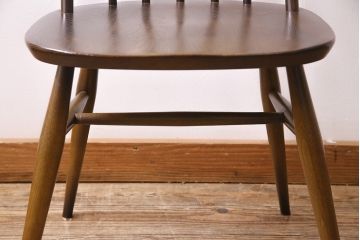 ヴィンテージ　ERCOL(アーコール)　ブリティッシュカントリーに合うクエーカーチェア(椅子、ビンテージ)(R-045029)