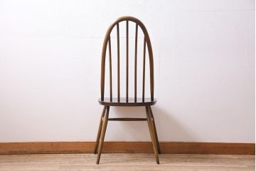 ヴィンテージ　ERCOL(アーコール)　ブリティッシュカントリーに合うクエーカーチェア(椅子、ビンテージ)(R-045029)