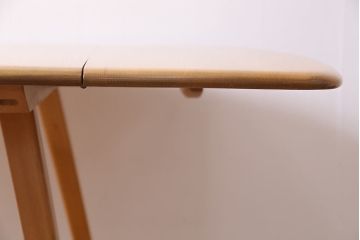ヴィンテージ家具　イギリスビンテージ　ERCOL(アーコール)　エルム材　スクエアドロップリーフテーブル(バタフライテーブル)(R-045030)