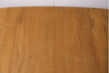 ヴィンテージ家具　イギリスビンテージ　ERCOL(アーコール)　エルム材　スクエアドロップリーフテーブル(バタフライテーブル)(R-045030)